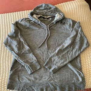 Men’s Under Armour large gray hoodie